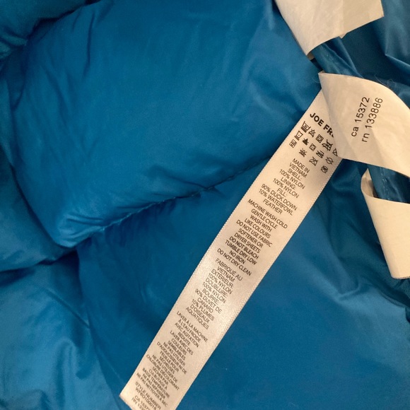 Electric blue puffer jacket - Picture 4 of 5